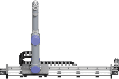 7th axis for Universal Robots up to 0,6 m/s