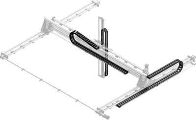 Energy Chain Sets for igus Room Gantrys