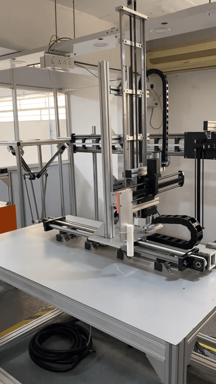 Positioning test for an ultrasonic flaw detector