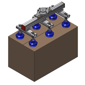 AGS | Single-sided suction cup | Pneumatic Gripper